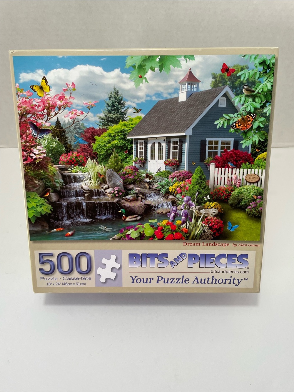 Bits and Pieces 500-Piece 'Dream Landscape' Jigsaw Puzzle